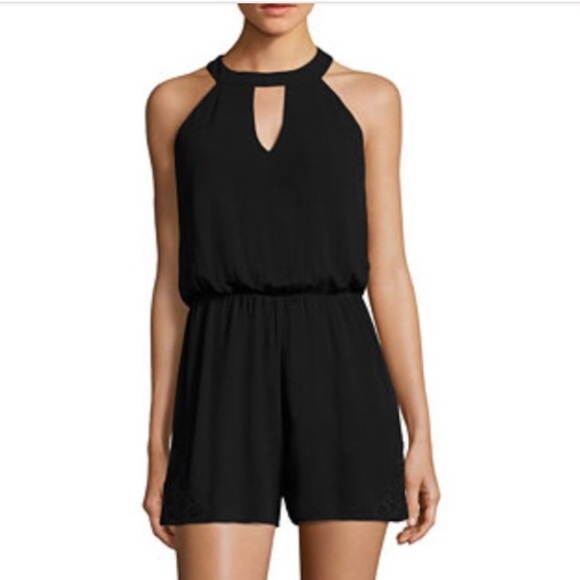My Michelle Pants - My Michelle XL black romper NWT